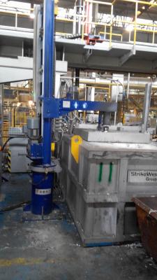 China 5 Mm Rotary Degassing Unit Aluminum Refining Process Machine 30 L/Min OEM for sale