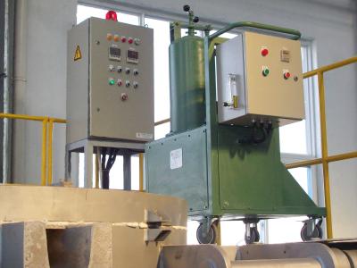 China 15L Green Flux Injection Unit Process To Refine Aluminium Argon Gas for sale