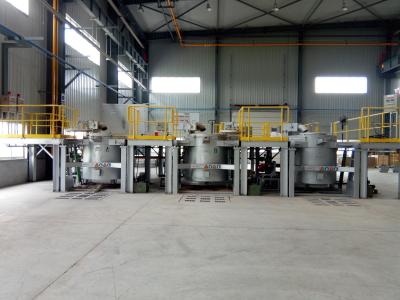 Chine Four de fonte en aluminium électrique de creuset de la capacité 800KG LPG pour le bâti direct à vendre