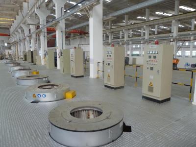 중국 기름 연소 지주로 알루미늄 용해 기계 기름 연소 880mm 0.7mpa 판매용