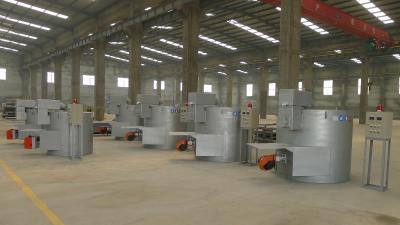 China LPG Gas Fired 250KG Vacuum Small Electric Furnace For Melting Metal 0.60Mpa for sale