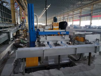 China LDU 720C Launder Rotary Degassing Process To Refine Aluminium Three Rotor for sale