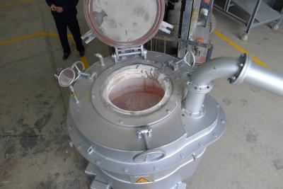 China 700KG de plata Lrf en mecanismo de inclinación liso de la transferencia de calor del aluminio de la planta siderúrgica en venta
