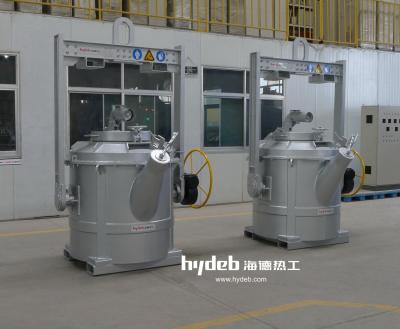 Chine Métal versant la capacité en aluminium fondue des poches 3000KG de transfert pour des lignes de moulage d'aluminium à vendre