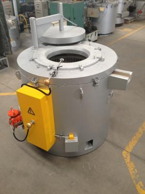 China Light Yellow 800KG Holding Furnace Die Casting Induction Melting Aluminum For LPD for sale