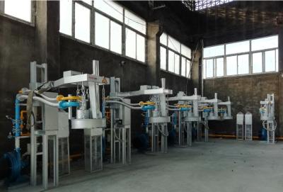 China O gás da concha de transferência ateou fogo a pré-aquecer o equipamento para o alumínio derretido à venda