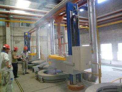 China 15L/Min Stationary Type Rotary Aluminium-Raffinageproces het Vacuüm Ontgassen van Staal Te koop