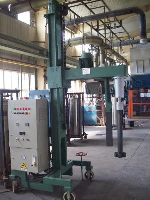China processo de unidade de desgaseificação giratório de 0.1mpa 600 RPM de refinar o superaquecimento de alumínio da prevenção à venda