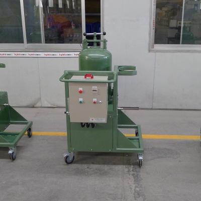 Chine Machine de dégazage en aluminium 0.4MPa 30L 80L d'injection de flux pour l'alliage d'aluminium à vendre