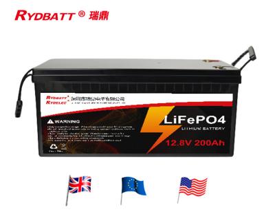 China baterías del fosfato del hierro del litio de 12.8V 200Ah LFP LiFePO4 32700 células 2000 ciclos en venta