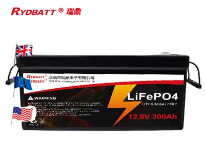 China Home Energy Lifepo4 300ah Battery 12.8V 32700 Cells 200A BMS for sale
