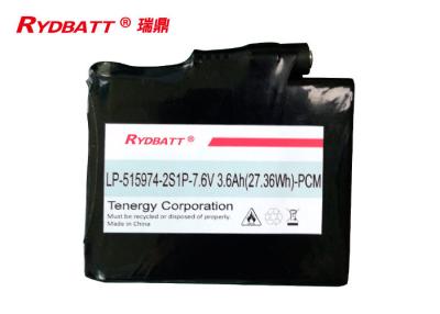China 486079 2S1P Li Polymer Battery Pack 7.6V 4040mAh Oem Odm Available for sale