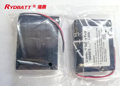 China 1005975 célula del polímero de la ión de litio del PCM de la batería/7.4V 5.4Ah del polímero de 2S1P Li en venta
