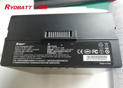 Китай Промышленный цикл блока батарей 4С3П 14.8В 6.6Ах полимера Ли 500 раз продается