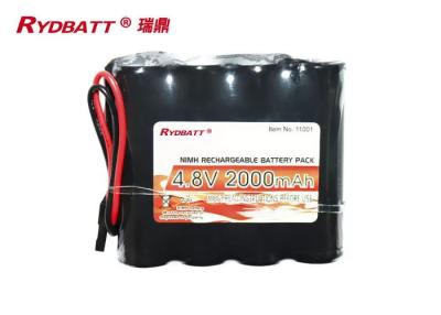 China Rechargeable 4S1P 4.8V 2000mAh Nimh Aa Battery for sale