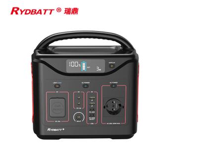 China RYDBATT 600wh Portable Power Station MPPT LCD Display LiFePO4 Battery Backup for sale