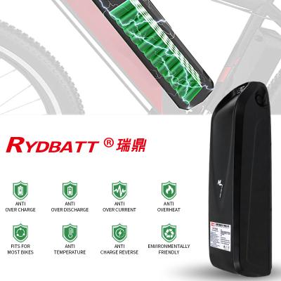 China 48V 10Ah Hailong Folding Electric Bike Battery 500 Times PC ABS Case for sale
