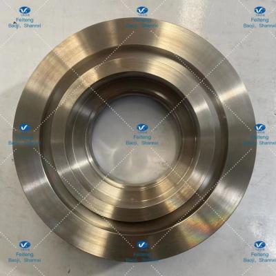 China Forged Metallic Luster Gr2 Pure Titanium Rings ASTM B348 for sale