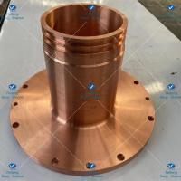 China Anti Corrosion T2 Copper Crucible Non Ferrous Metal Vaccum Packaging for sale