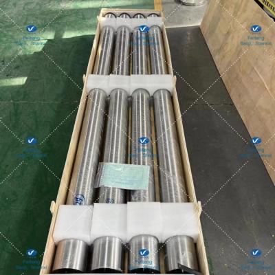 China High Strength Sputtering Titanium Seamless Pipe AT2 ASTM B861 For Artificial Bones Φ133*125*2644 for sale