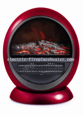 中国 流行の屋内丸太の炎の効果の居間のための携帯用電気暖炉 PTC のヒーター 販売のため