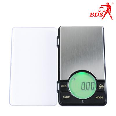 China BDS-ES pocket jewelry precision scale,facotry direct sale,black color ,100g and 200g/0.01g,good price with good quality for sale