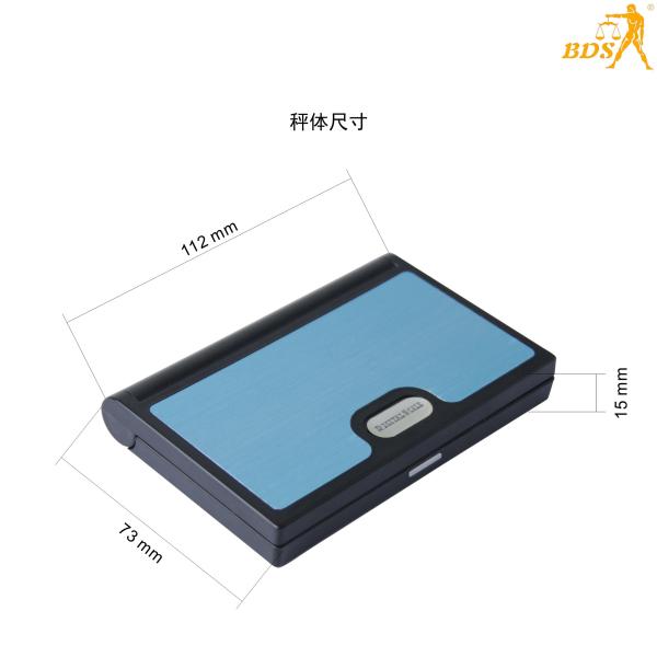Quality BDS Digital Pocket Scale Mini Jewelry Scale Mini Pocket Scale With Blue for sale