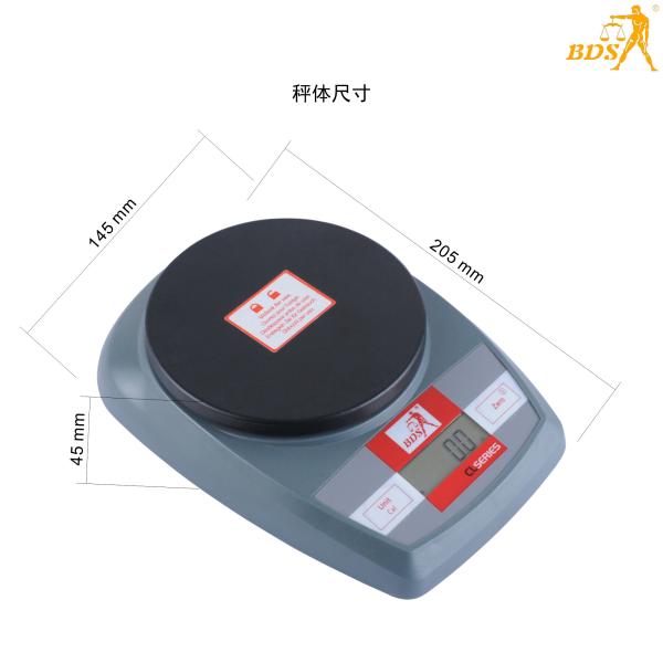Quality BDS 3kg/0.1g Smart Kitchen Scale Baking Scale With Transport lock 0.01g Digital for sale