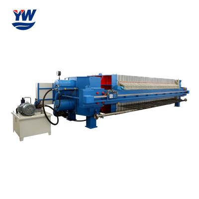 China Automatic Membrane Filter Press Machine For Sludge Dewatering, Wastewater Treatment for sale