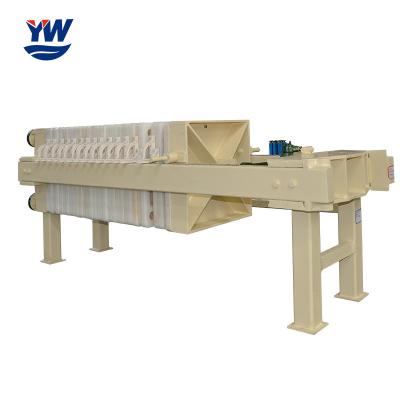 Chine Machine de asséchage de filtre-presse de plat de boue électrique de pompe hydraulique et de cadre à vendre