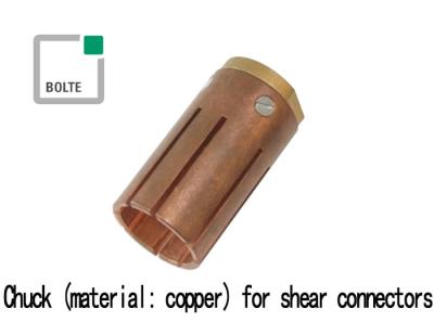 China Bolte BTH Chuck (material: copper) for Shear Connectors  Accessories for Stud Welding Guns PHM-160, PHM-161, PHM-250 for sale
