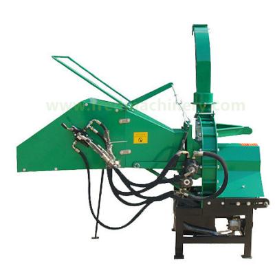 China 90° Cutting Angle Residential Wood Chipper With 2 Cutting Blades / 1 Stationary Knife for sale
