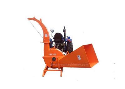 China 30 - 100HP 6 Inch Wood Chipper , 3 Point Hitch Self Feeding Chipper Shredder for sale