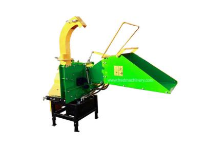 China 25 - 55HP Tractor PTO Driven Wood Chipper With Hydraulic Feeding System for sale