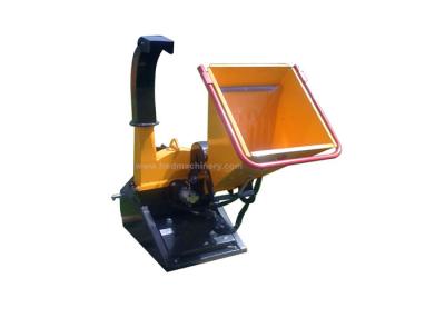 China Heavy Duty 4 Inch Chipper Shredder , 3pt Wood Chipper With 2 Hydraulic Motors for sale