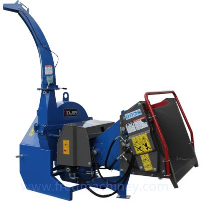 China Blue Color Bx72r Hydraulic Wood Chipper 7 Inch With Adjustable Chute for sale
