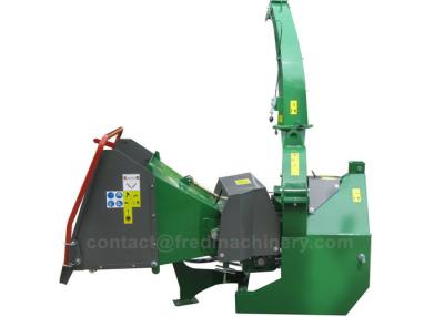 China CE Compact Wood Chipper With 4 Cutting Knives 2 Hydraulic Motors Green Shredder for sale