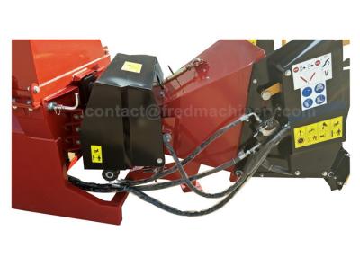 China 100HP Residential Wood Chipper 7 Inches Chipping Capacity / Heavy Duty Chipper Shredder for sale