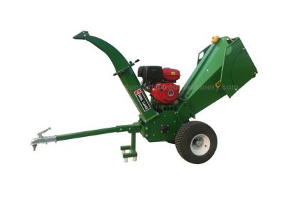 China CE Proved 5 Inch Petrol Engine Wood chipper Shredder With Emergency Stop Button for sale