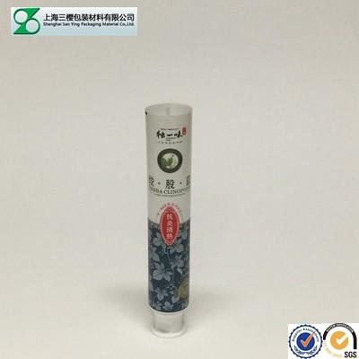 China Plastic Round Toothpaste Tube S13 Thread Full Diameter Screw Cap for sale