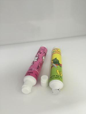 China ISO9001 Aluminum Barrier Toothpaste Tube With Small Flip Top for sale