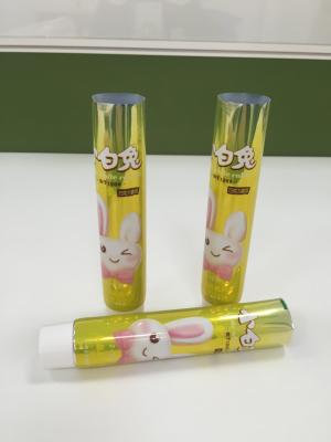 Chine Emballage cosmétique brillant de tube de pâte dentifrice d'enfants de tube de stratifié de compression à vendre