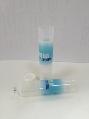 China Transparent 10 - 30g Toothpaste PBL Tube Packaging With Screw Cap S5 Thread for sale