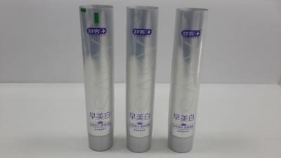 China Atornille en el tubo expuesto aluminio de empaquetado 90g del tubo de la crema dental del casquillo 250/12 en venta