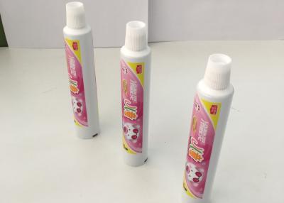 China Dia 25 * 118mm Children Toothpaste Tube Packaging ABL Laminated 220 / 12 Thickness for sale