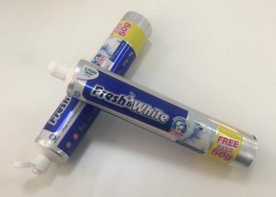 China ABL Laminated Eco Friendly Toothpaste Packaging Flexo Printing Small Flip Top for sale