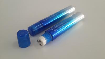 China Metallic Three Roller Ball Tube for Eye Cream Packaging Diameter 19mm for sale