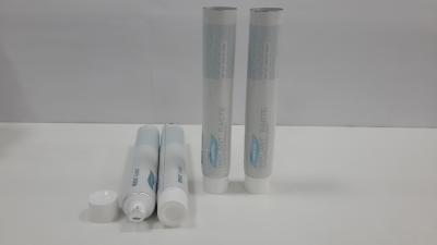 China Soft touch material Dental care toothpaste Containers with Fez cap , 100G for sale