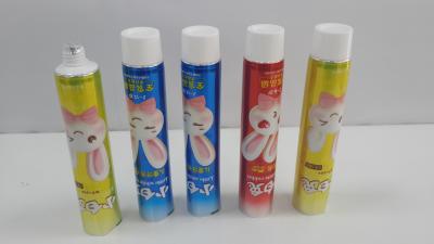 Cina Metropolitana laminata alluminio metallico del rivestimento di caloria della plastica per l'imballaggio del gel del dentifricio in pasta dei bambini in vendita