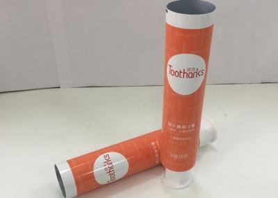 China ABL 250/12 White Web Laminated Toothpaste Tube Packaging With Doctor Cap for sale